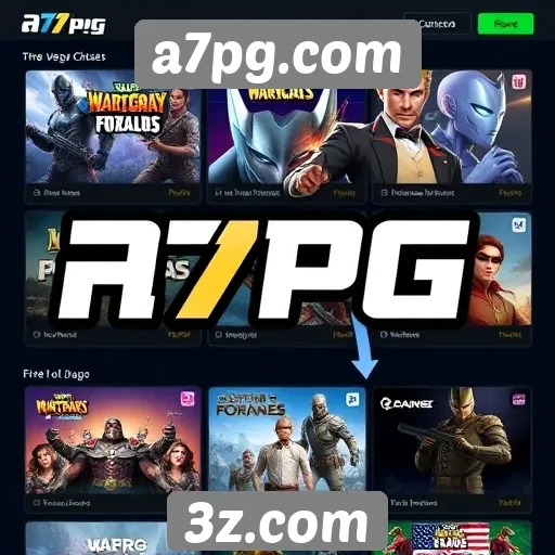 Experiências de jogo no site a7pg.com